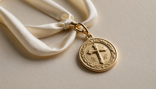 La médaille de baptême : un symbole de foi et de protection